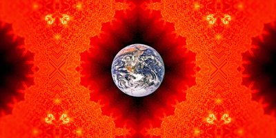 Solar: Utsikt over jorden fra solen 1 av Josef Johann Michel