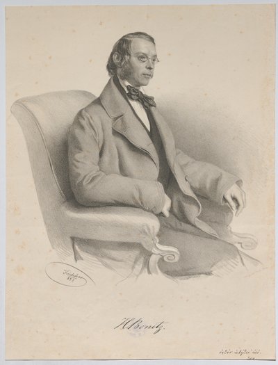 H. Bonitz av Josef Kriehuber