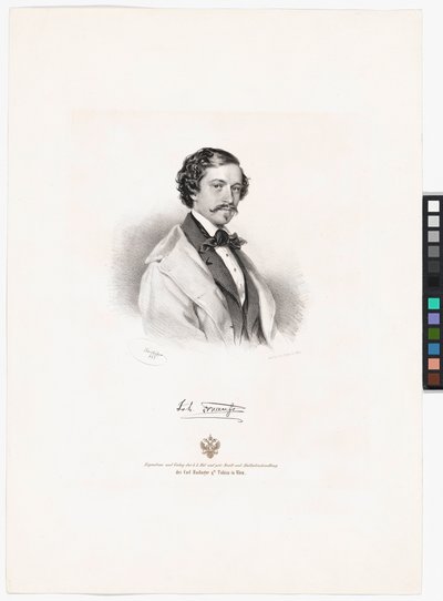 Johann Strauss (sønn) av Josef Kriehuber