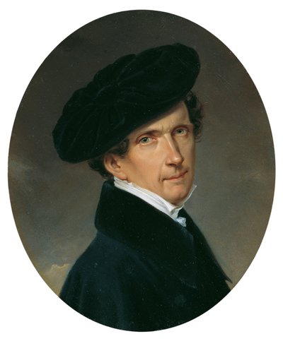 selvportrett av Josef Lambert Denk