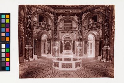 1., Maria-Theresien-Platz – Kunsthistorisk museum – Innvendig utsikt – Kuppelhallen i 1. etasje av Josef Löwy