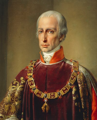 Portrett av Francis Joseph Charles av Hapsburg-Lorraine (Firenze av Josef and Mayrhofer Friedrich Kiss