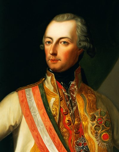 Portrett av Joseph II (Wien av Josef and Mayrhofer Friedrich Kiss