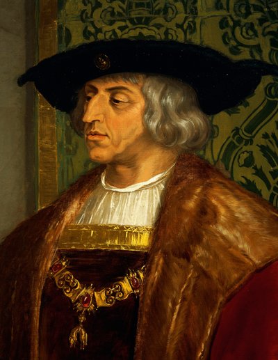 Portrett av Maximilian I av Østerrike (Wiener Neustadt av Josef and Mayrhofer Friedrich Kiss
