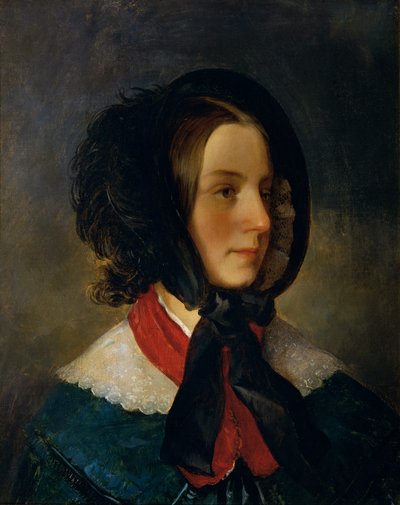 Kunstnerens kone av Josef Neugebauer