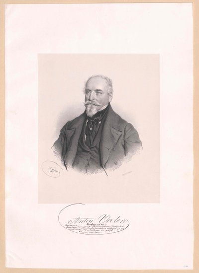 Anton Valero (trykk) av Josef Nikolaus Kriehuber