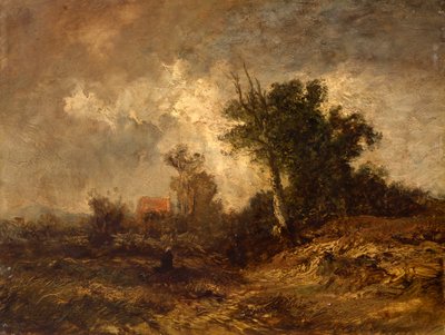 sensommerlandskap av Josef Wenglein