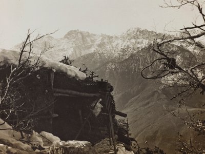 Album "Min verdenskrig - minner om den sørvestlige fronten i Kärnten, Italia, Trentino-Alto Adige) 31/03/1915-12/11/ 1918 - Josef Zohles Vienna ": flyktningmilitær i Brisia ( av Josef Zohles