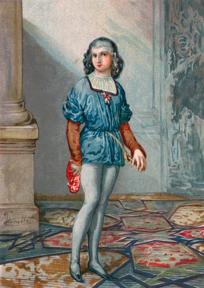 Ferdinand Columbus, andre sønn av Columbus av Josep or Jose Planella Coromina
