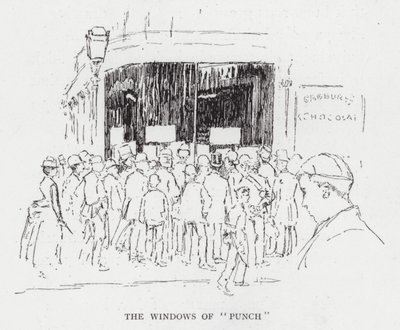 Vinduene til "Punch" (litho) av Joseph (after) Pennell