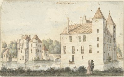 Castle Beverweerd Beveiver verdt (tittel på objekt) av Joseph Adolf Schmetterling