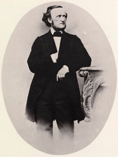 Richard Wagner, tysk komponist, 1864 av Joseph Albert