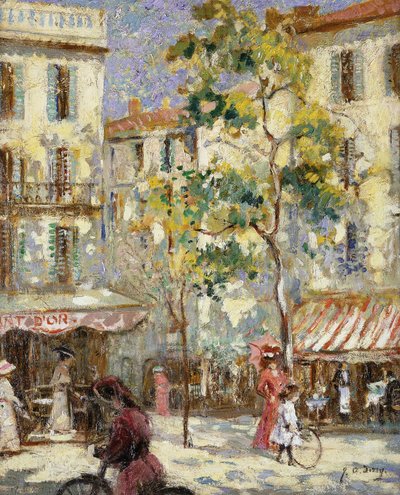 Paris Street Scene av Joseph Alfred Terry