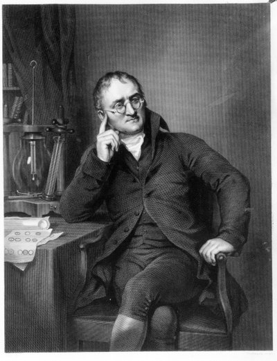 John Dalton, gravert av William Henry Worthington, ca. 1814 av Joseph Allen