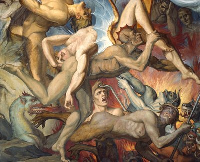 Helvetes plager av Joseph Anton Koch