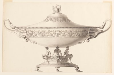 Design for en terrin av Joseph Anton Seethaler Ii