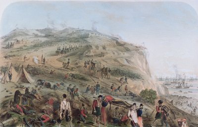 The Heights of Alma - dagen etter slaget av Joseph Austin Benwell