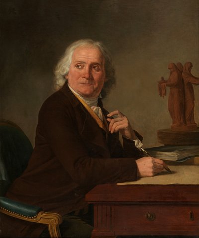 Portrett av Jean Durameau (olje på lerret) av Joseph Benoît Suvée