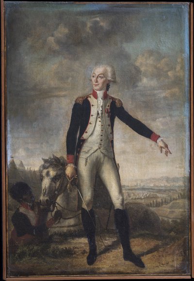 Portrett av Gilbert Motier the Marquis De La Fayette (1757-1834), av Boze, Joseph (1745-1826). Olje på lerret, ca. 1785. Mount Vernon Memorial Park av Joseph Boze