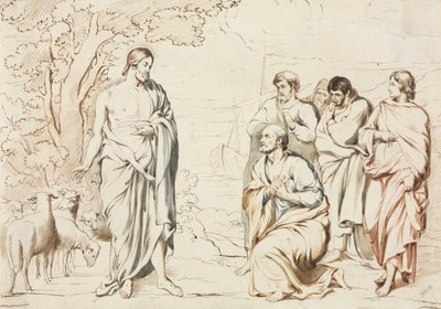 Kristus og hans disipler av Joseph Brett