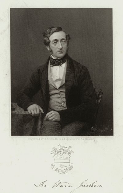Ralph Ward Jackson , britisk advokat, jernbaneformann, konservativ politiker og MP for Hartlepool av Joseph Brown