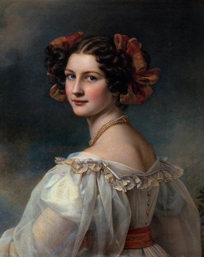 Portrett av Augustine-maleri av Joseph Karl Stieler (1781-1858) München fra 1800-tallet. Chateau De Nymphenburg av Joseph Carl Stieler