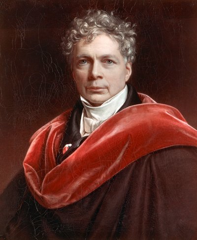 Portrett av Friedrich Wilhelm Joseph von Schelling (Leonberg av Joseph Carl Stieler