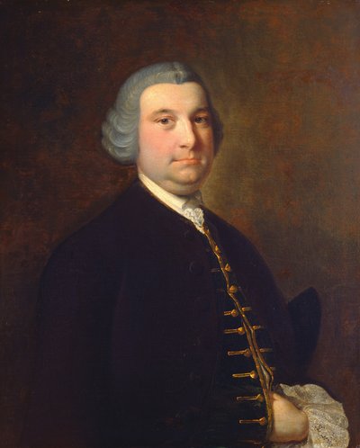 Portrett av en gentleman, ca. 1760 (olje på lerret) av Joseph Cartwright