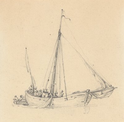 Single Ketch, Bow Forward; Robåt bak av Joseph Cartwright