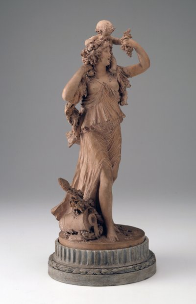 Bacchante bærer et barn på skuldrene, ca. 1780-1796 av Joseph Charles Marin