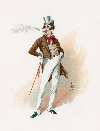 Dick Swiveller, illustrasjon fra 
