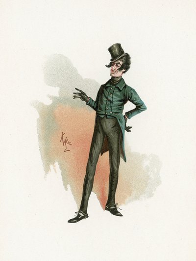 Mr Alfred Jingle, illustrasjon fra 