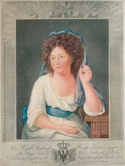Hennes Kongelige Høyhet Prinsesse Louisa, datter av Hans Kongelige Høyhet Prins Ferdinand av Preussen, 19 av Joseph Collyer