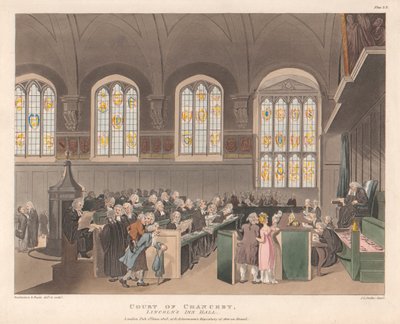 Court of Chancery, Lincoln's Inn Hall av Joseph Constantine Stadler