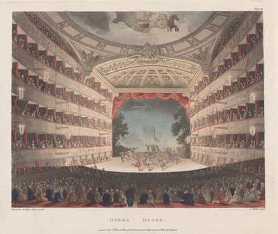 Operahuset, 1. mars 1809., 1. mars 1809. av Joseph Constantine Stadler