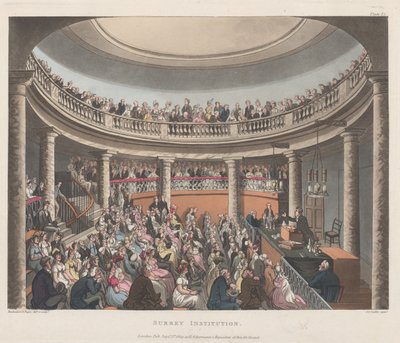 Surrey Institution, 1. september 1809., 1. september 1809. av Joseph Constantine Stadler