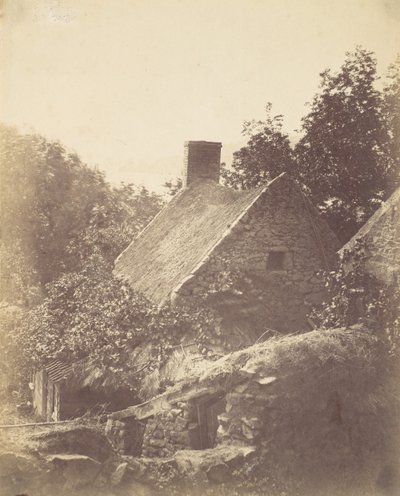 Hytte på Jersey, 1855. av Joseph Cundall