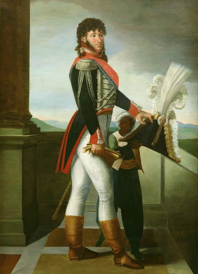 Joachim Murat (1767-1815) iført uniformen til en oberst av garde, 1813 av Joseph Dionysius Odevaere