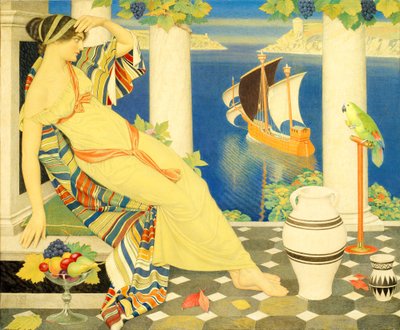 Ariadne i Naxos av Joseph Edward Southall