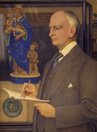 Portrett av Sir Whitworth Wallis av Joseph Edward Southall