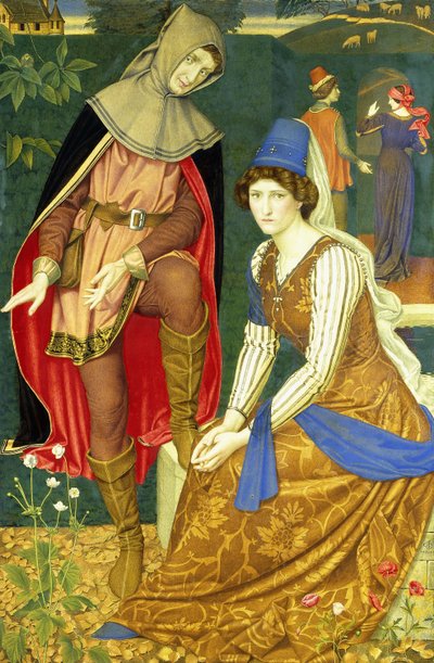 Den nøttebrune hushjelpen av Joseph Edward Southall