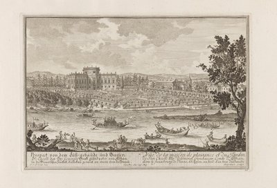 Palais Althan i Wien, 1719. av Joseph Emanuel Fischer von Erlach