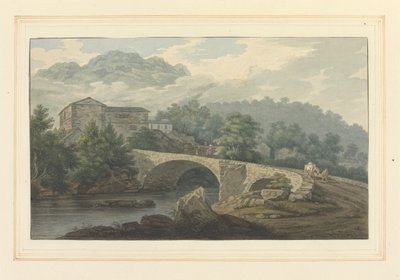 Brathay-broen av Joseph Farington