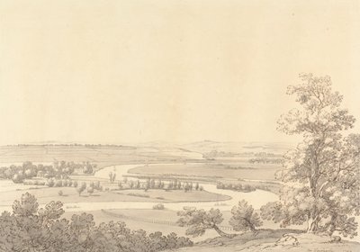 Cookham på Themsen, Berkshire av Joseph Farington