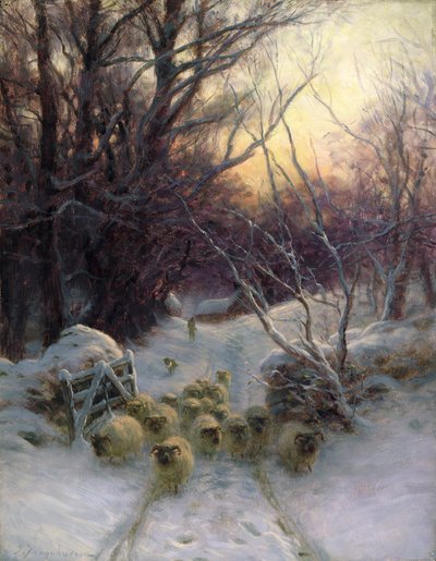 Solen hadde stengt vinterdagen av Joseph Farquharson