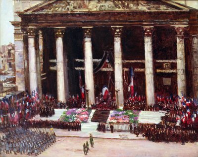 Statsbegravelse til Paul Doumer (1857-1932) 12. mai 1932 av Joseph Felix Bouchor