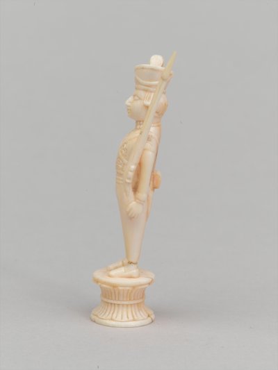 Hvit bonde, sjakkbrikke, India, 1820 ca av Joseph Felix Bouchor
