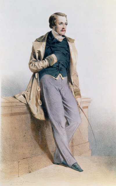 Henri Charles Ferdinand Marie Dieudonne av Frankrike, hertug av Bordeaux, greve av Chambord av Joseph Felon