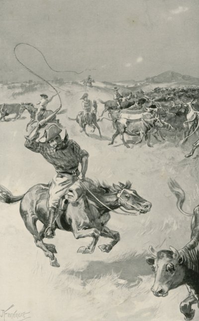Storfemønstring i Queensland av Joseph Finnemore
