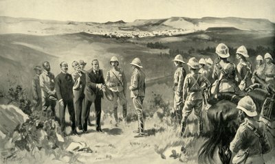 'The Formal Surrender of Bloemfontein', 1900. av Joseph Finnemore